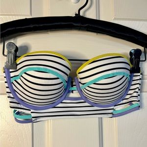Victoria Secret Swim The Gateway Strapless Bikini top 32D - no straps!